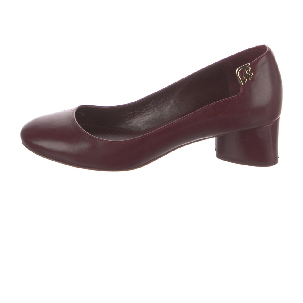 Tory Burch elegant Bordeaux pump size 6